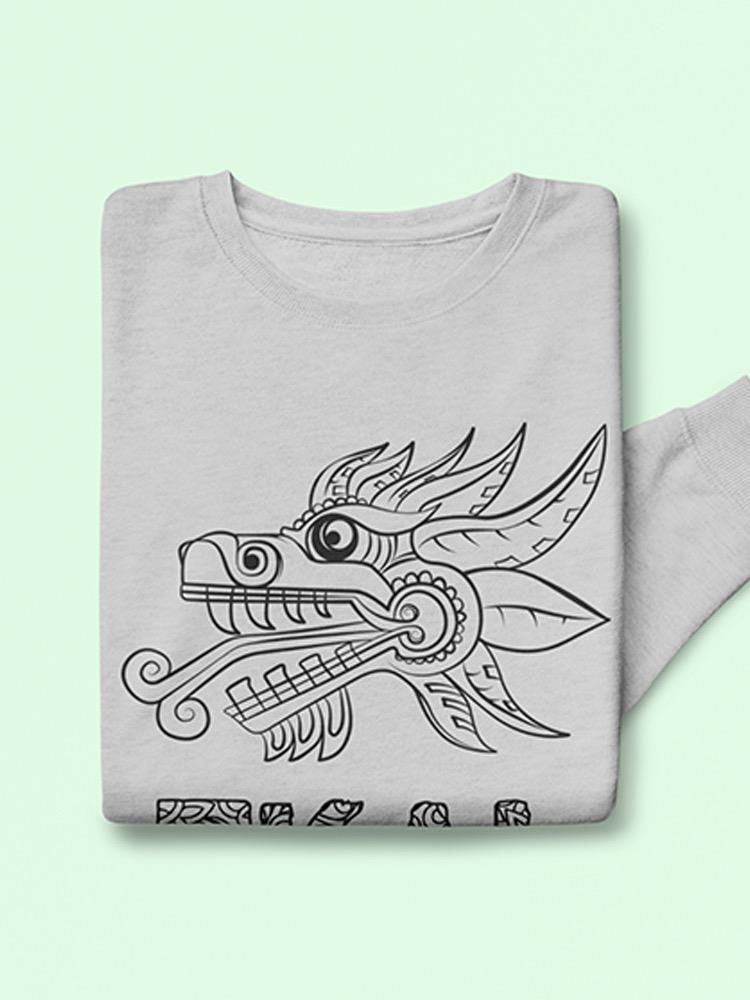 A Serpent With Ikal. Sweatshirt Men's -Ikal Designs
