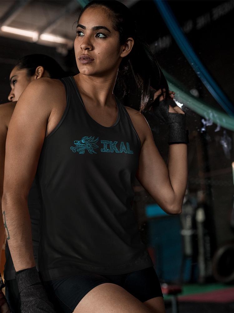 Snake With Ikal Text Tank Women's -Ikal Designs