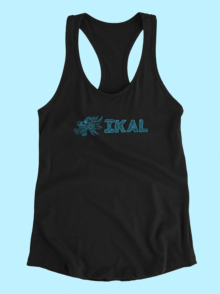 Snake With Ikal Text Tank Women's -Ikal Designs