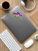 Rainbow Unicorn Witch Sticker -Manic Panic®