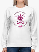 In Glam We Trust Pink Cheetah Sweatshirt -Manic Panic®
