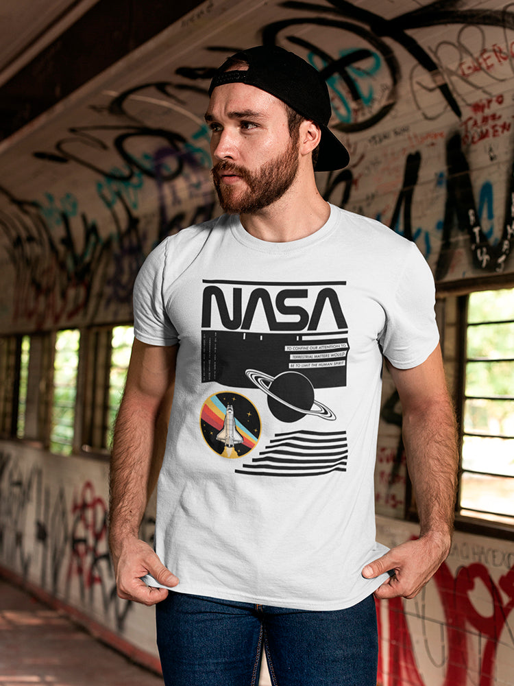 Nasa Saturn Men's T-shirt