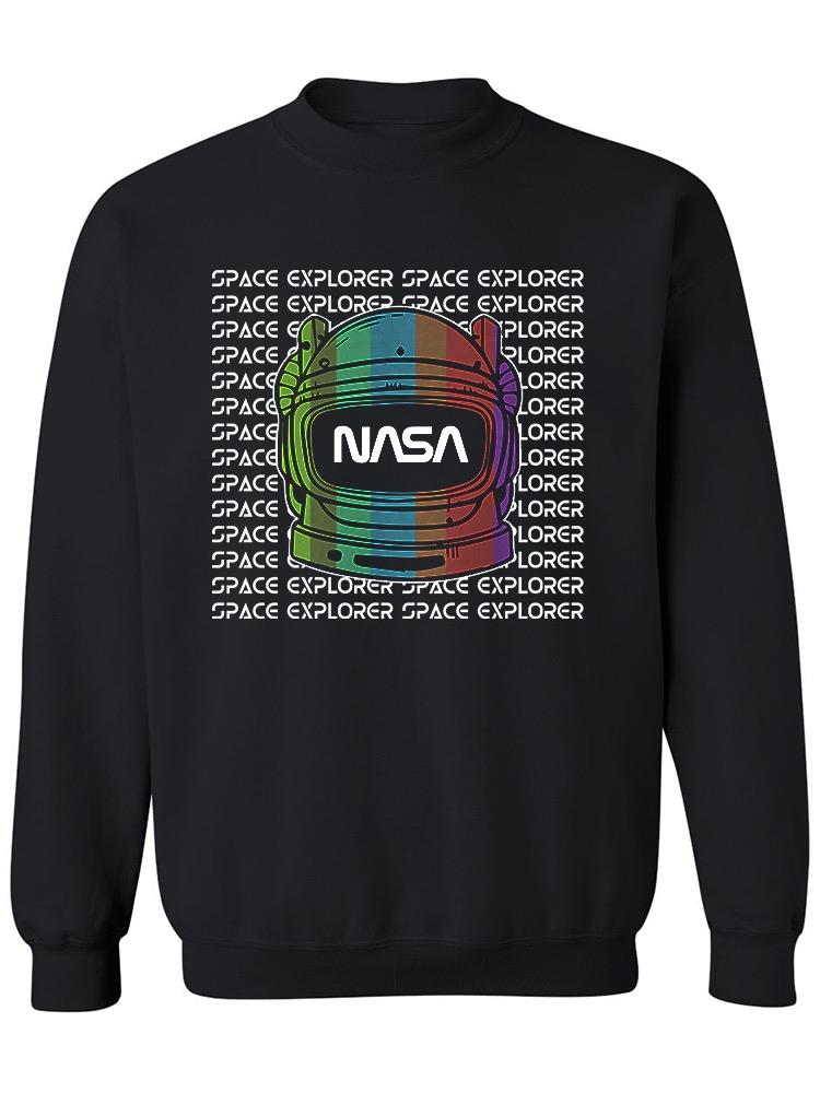 Nasa Space Scaphandre Sweatshirt Men's -NASA Designs