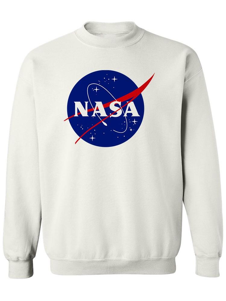 Nasa Space Logo Graphic Sweatshirt Men's -NASA Designs