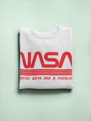 Houston We've Had A Problem Logo Sweatshirt Men's -NASA Designs