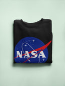 Nasa Classic Logo Design Sweatshirt Women's -NASA Designs