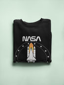 Nasa Space Shuttle Design Sweatshirt Women's -NASA Designs