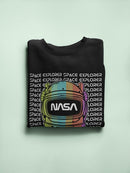 Nasa Space Explorer Design Sweatshirt Women's -NASA Designs