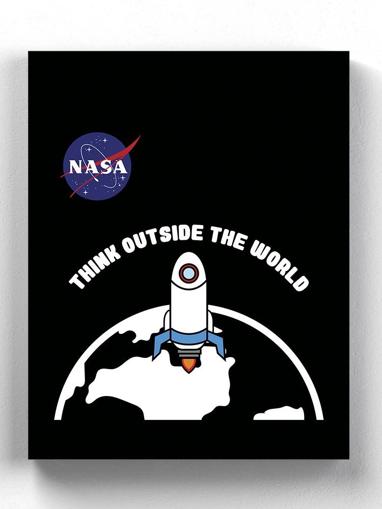 Think Outside The World Wall Art -NASA Designs