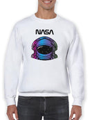 Nasa Astronaut Gazing Space Hoodie or Sweatshirt -NASA Designs
