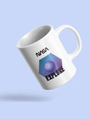 Nasa Purple Explore Badge Mug -NASA Designs