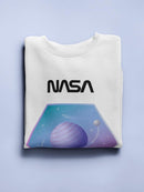 Nasa Purple Explore Badge Hoodie or Sweatshirt -NASA Designs