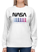 Nasa Rocket Gradient Hoodie or Sweatshirt -NASA Designs