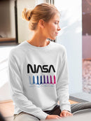 Nasa Rocket Gradient Hoodie or Sweatshirt -NASA Designs