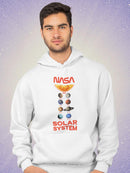 Nasa Solar System W Names Hoodie or Sweatshirt -NASA Designs