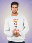 Nasa Solar System W Names Hoodie or Sweatshirt -NASA Designs