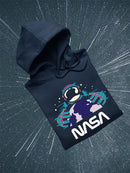 Nasa Spaceman W Planet Earth Hoodie or Sweatshirt -NASA Designs