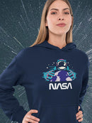 Nasa Spaceman W Planet Earth Hoodie or Sweatshirt -NASA Designs