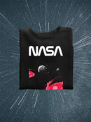 Nasa Space W Pixel Dark Hole Hoodie or Sweatshirt -NASA Designs