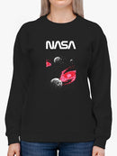 Nasa Space W Pixel Dark Hole Hoodie or Sweatshirt -NASA Designs