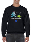 Nasa Astronaut W Pet Alien Hoodie or Sweatshirt -NASA Designs