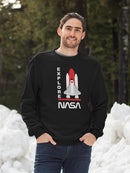 Nasa Shuttle Explore Hoodie or Sweatshirt -NASA Designs