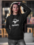 Nasa Astronaut Reaching Camera Hoodie or Sweatshirt -NASA Designs