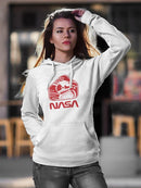 Nasa Astronaut Red Sign Hoodie or Sweatshirt -NASA Designs