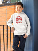 Nasa Astronaut Red Sign Hoodie -NASA Designs