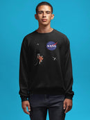 Nasa Astronaut Floating Hoodie or Sweatshirt -NASA Designs
