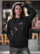 Nasa Astronaut Floating Hoodie or Sweatshirt -NASA Designs