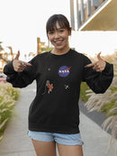Nasa Astronaut Floating Hoodie or Sweatshirt -NASA Designs
