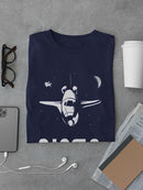 Nasa Shuttle In Space T-shirt -NASA Designs