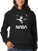 Nasa Shuttle In Space Hoodie or Sweatshirt -NASA Designs