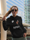 Nasa Astronaut Gazing Moon Hoodie or Sweatshirt -NASA Designs
