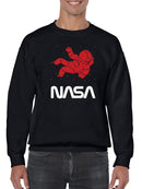 Nasa Astronaut Silhouette Hoodie or Sweatshirt -NASA Designs