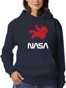 Nasa Astronaut Silhouette Hoodie or Sweatshirt -NASA Designs