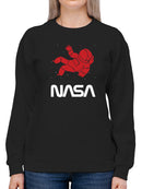 Nasa Astronaut Silhouette Hoodie or Sweatshirt -NASA Designs
