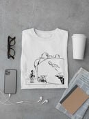 The Hungry And The Rebellous T-shirt -Wilfred Hildonen Designs