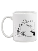 The Hungry And The Rebellous Mug -Wilfred Hildonen Designs