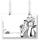 The Sight Of Terror. Wall Art -Wilfred Hildonen Designs