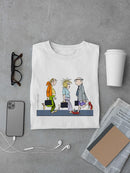 Goodbye, Home Office T-shirt -Wilfred Hildonen Designs