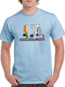 Goodbye, Home Office T-shirt -Wilfred Hildonen Designs