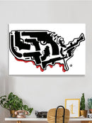 Gun Founded Country Wall Art -Pov Designs