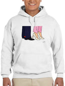 Stepping Of Shoes Hoodie or Sweatshirt -Stellina Chen Designs