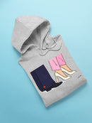 Stepping Of Shoes Hoodie or Sweatshirt -Stellina Chen Designs