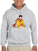 Man On A Dragon Hoodie or Sweatshirt -Stellina Chen Designs