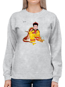 Man On A Dragon Hoodie or Sweatshirt -Stellina Chen Designs
