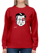 Man With A Tec Eye Hoodie or Sweatshirt -Stellina Chen Designs