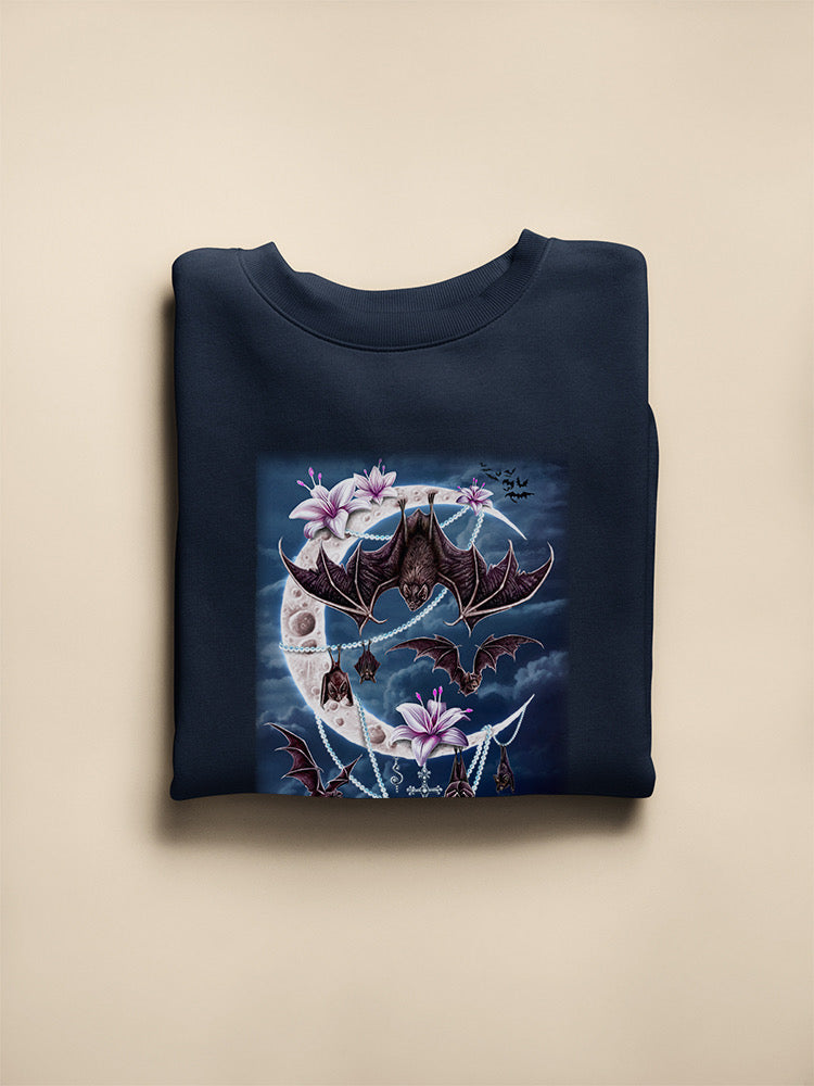 Bat Moon Sweatshirt -Sarah Richter Designs